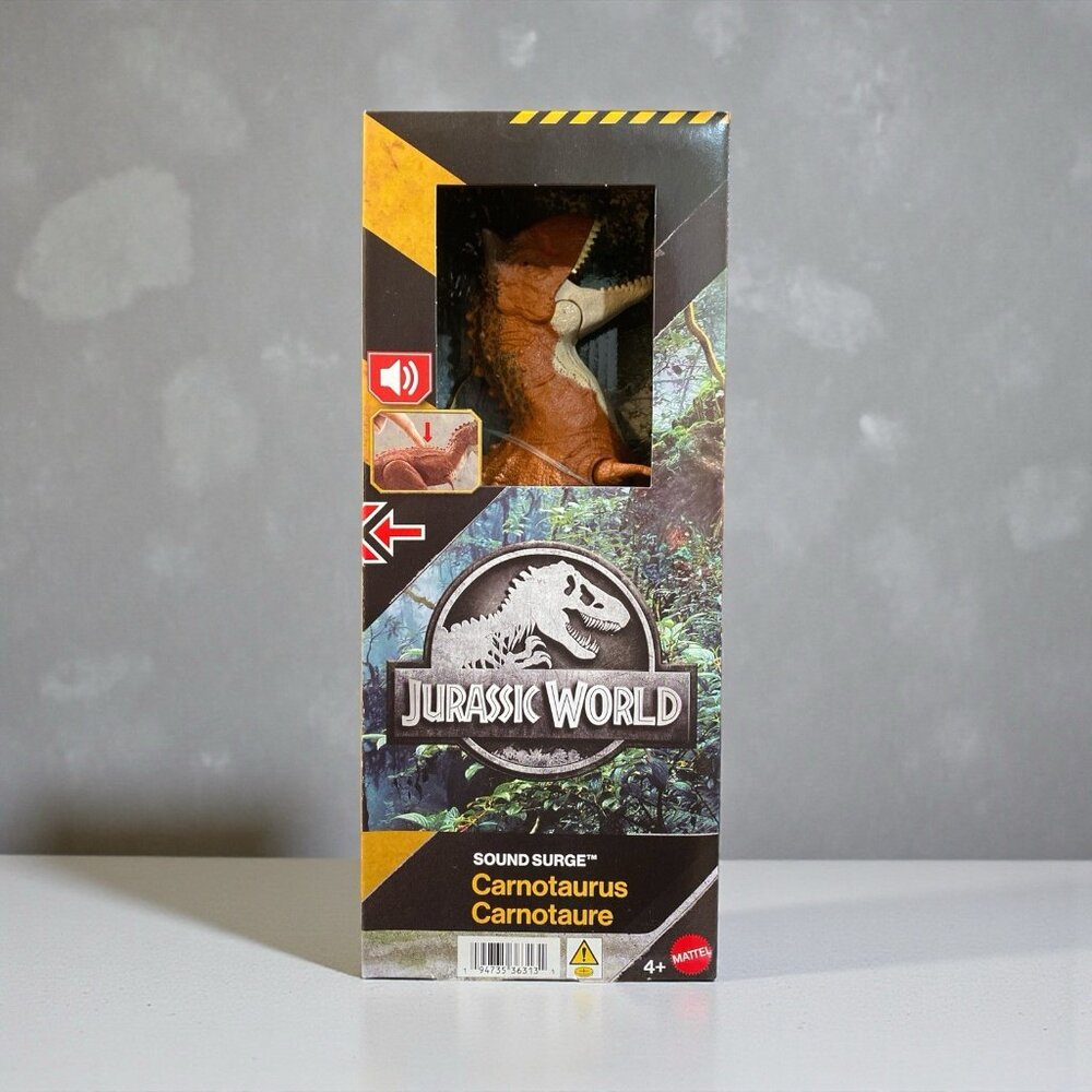 Jurassic World Sound Surge Carnotaurus